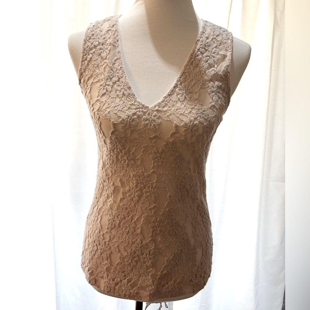 Emporio Armani pink tank top, size 42, made in Italy.